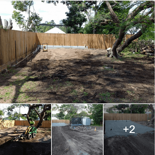 Thanks to Chad for choosing to use wet hire. Moved a hell of a lot of dirt to build up a slab for a shed with electrical trenches and clearing and levelling a new driveway to the she