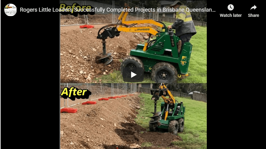 Successfully DIY Completed Turfing Trenching Retaining Walls Post Holes Digging Dirt Removal Landscaping Earthmoving