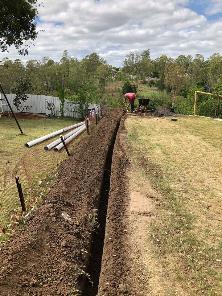 11 Our trencher is useful for laying electrical cable plumbing drainage irrigation or drawing a line in the sand to separate the neighbour boundary line