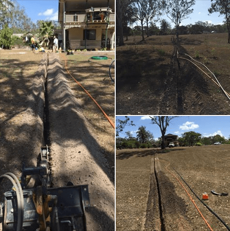 When a client asks if we can dig a 200 meter trench 500 deep and 150 wide and fill it back in after cable install 2