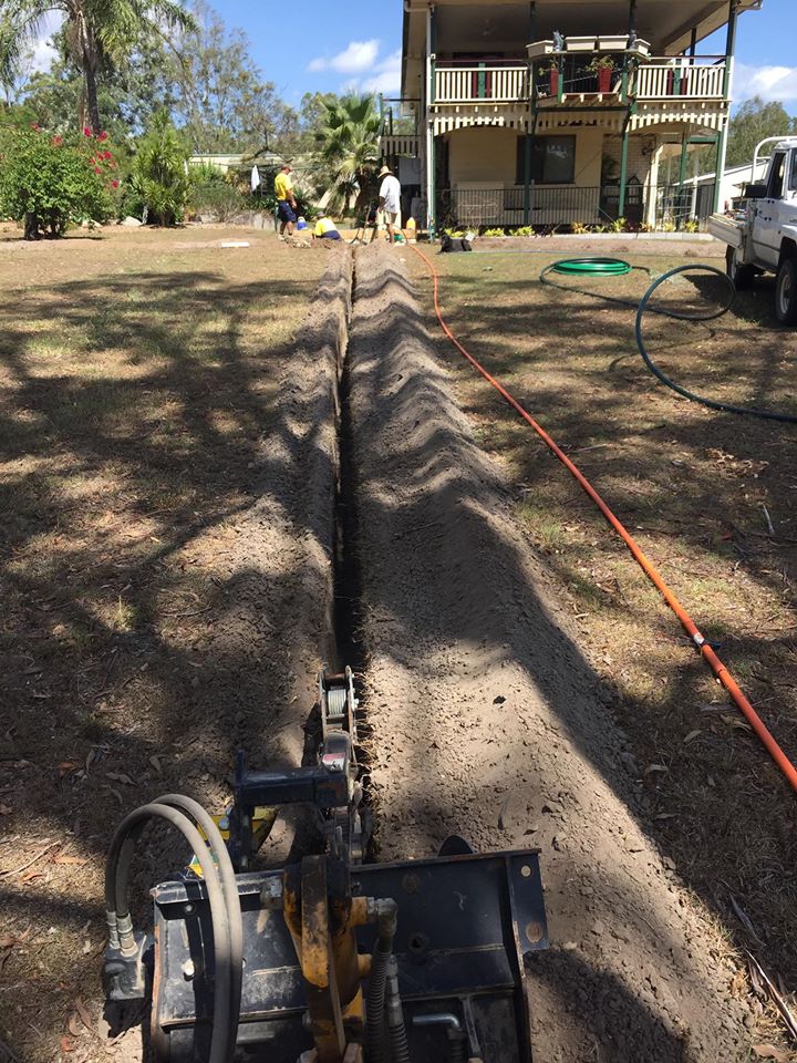 When a client asks if we can dig a 200 meter trench 500 deep and 150 wide and fill it back in after cable install