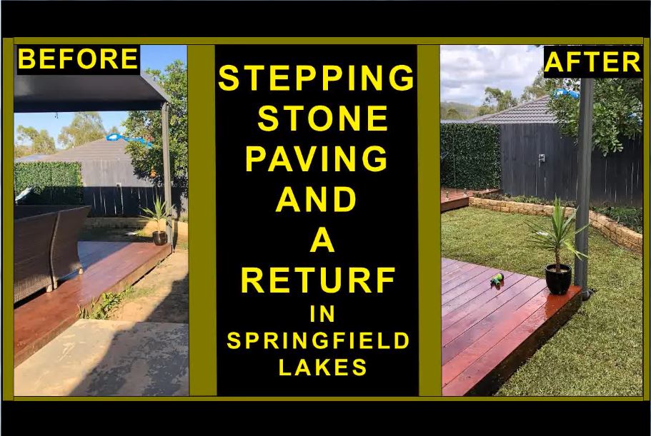 Stepping stone paving and a Returf in Springfield lakesFeaturedVideoImage