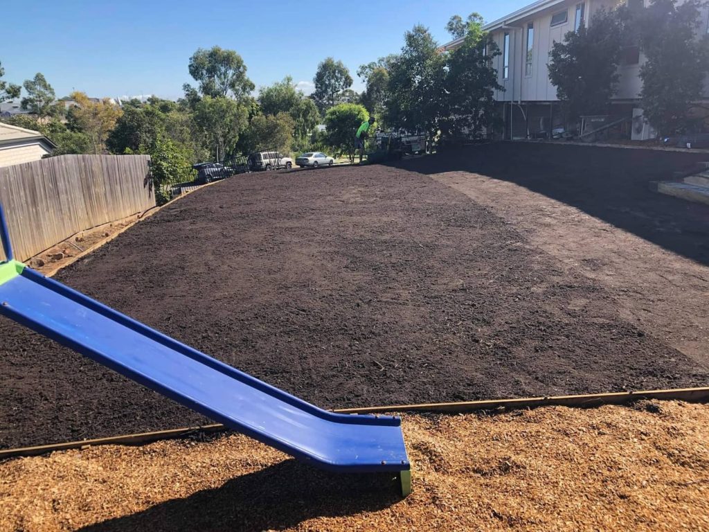 320m2 of Empire Zoysia with wifi controlled automatic irrigation system for lawn and gardens.Brendan from Springfield 05 1 Constructed a Brick Retaining Wall: Rogers Little Loaders Creates Functional and Beautiful Solutions for Brisbane Homes