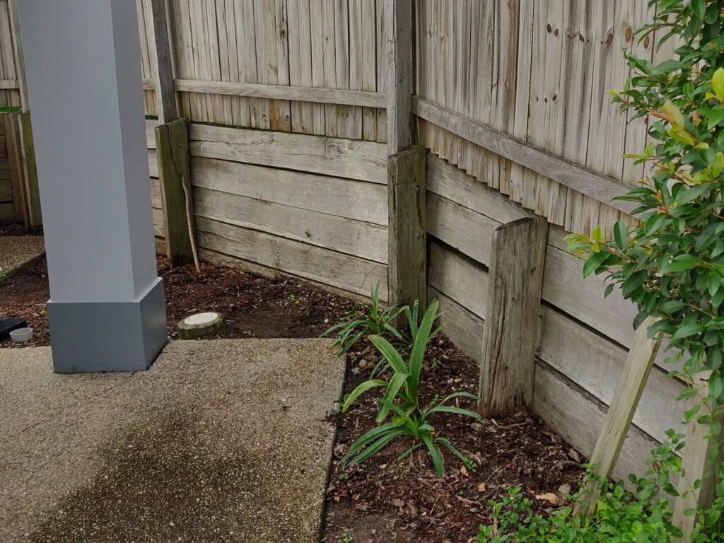 Yet, the expertise of Rogers Little Loaders extends beyond timber fences into the realm of concrete sleeper retaining walls