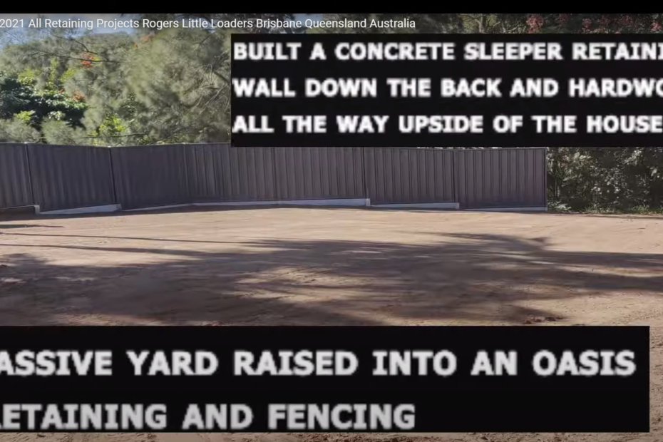 Brisbane Concrete Sleeper Retaining Walls: Enhance Your Landscape Today!